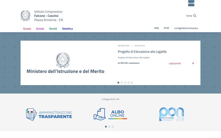 Captura de pantalla de comprensivofalconecascino.edu.it