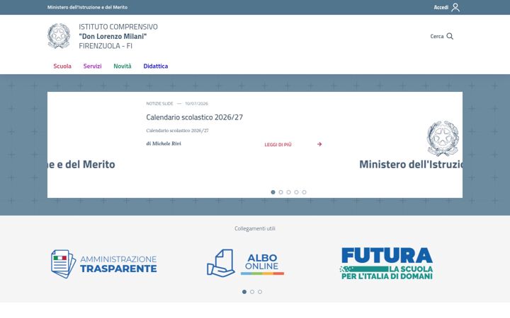 Captura de pantalla de comprensivofirenzuola.it