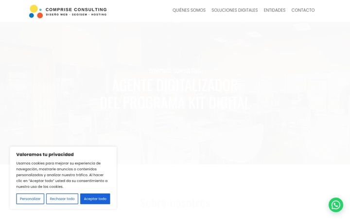 Screenshot of compriseconsulting.com