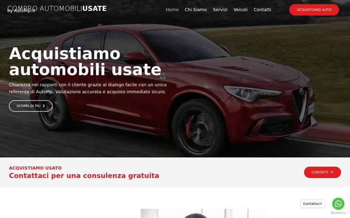 Екранна снимка на comproautomobiliusate.it
