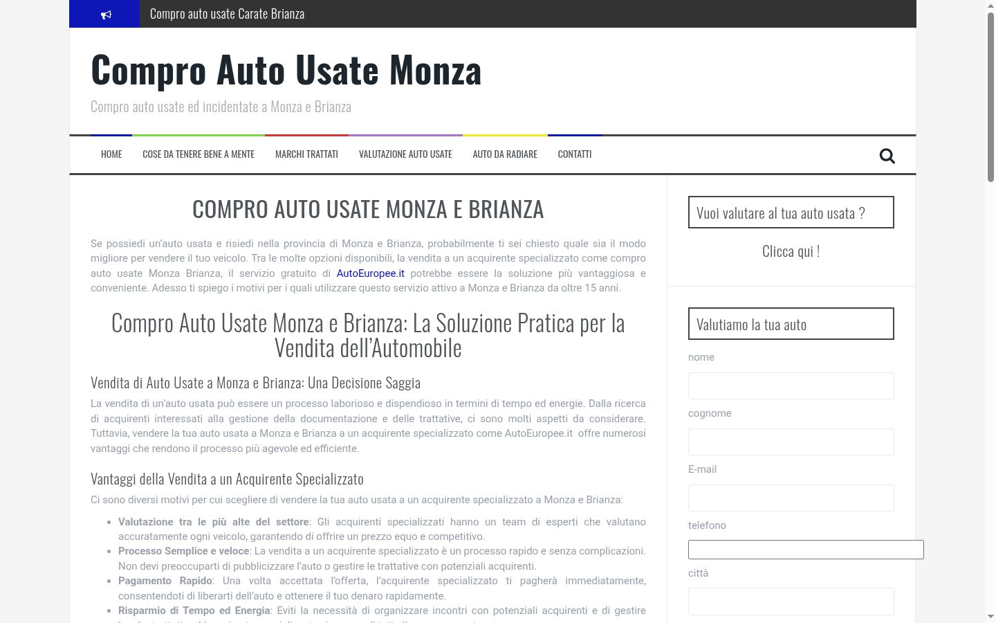 Captura de pantalla del banner de consentimiento mostrado antes de cualquier interacción