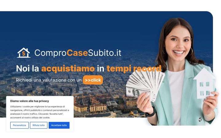Екранна снимка на comprocasesubito.it