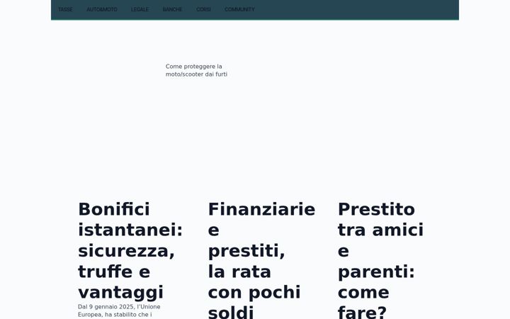 Screenshot of comproerisparmio.it