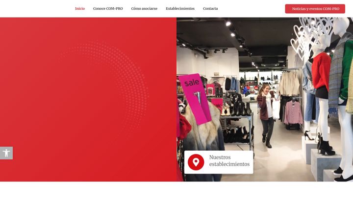 Screenshot of compromolina.com