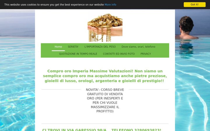 Screenshot of comprooroimperia.co