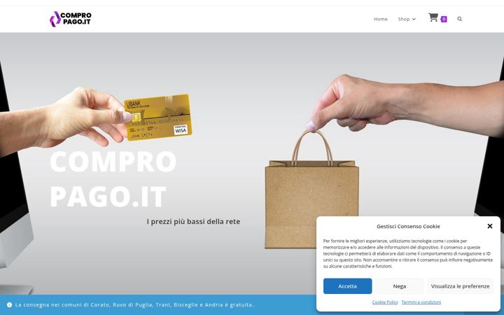 Skärmbild av compropago.it