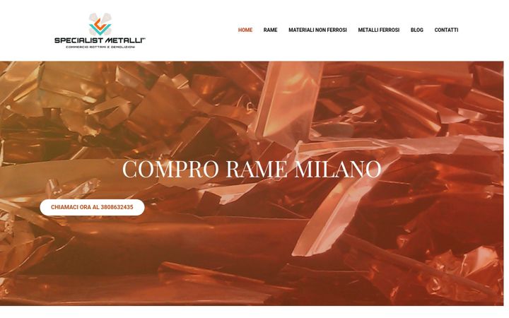 Screenshot of comprorame.net