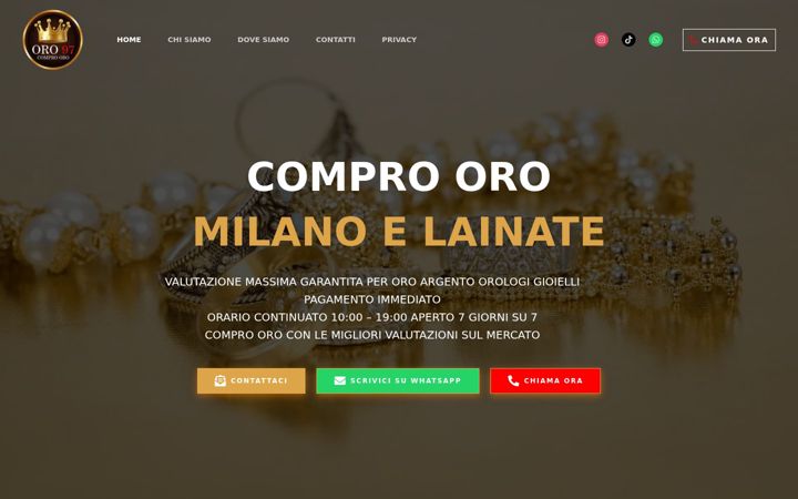 Screenshot of comproro97.com