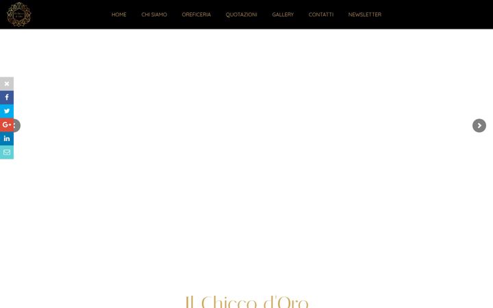 Screenshot of comproroilchiccodoro.com