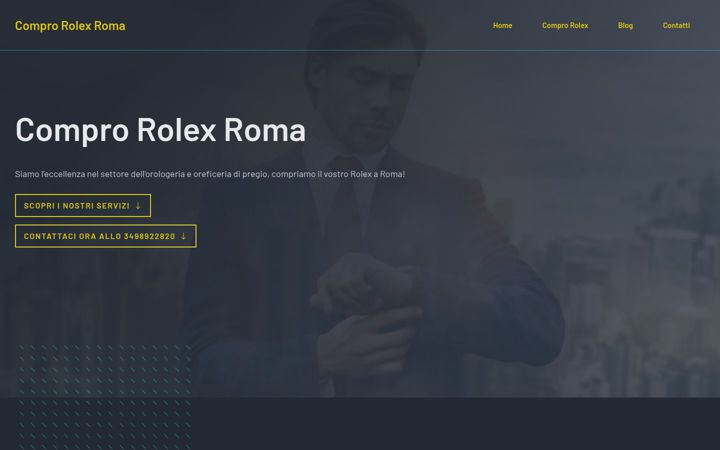 Screenshot of comprorolexroma.eu