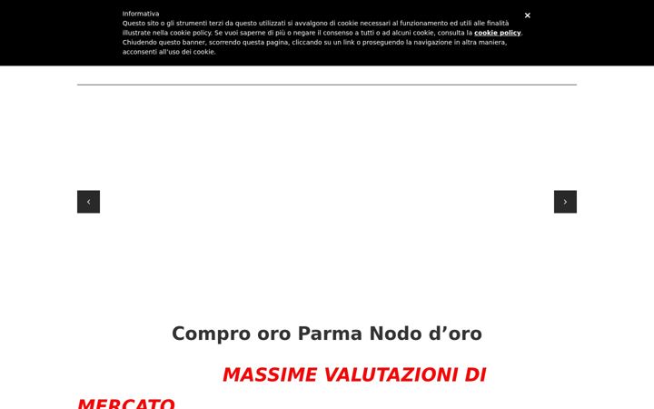 Screenshot of comproroparma.it