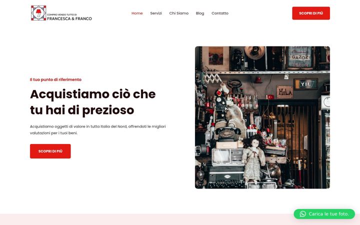 Screenshot of comprovendotutto.it