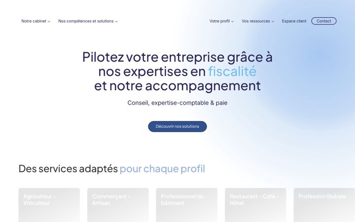 Screenshot of comptable-salon.fr