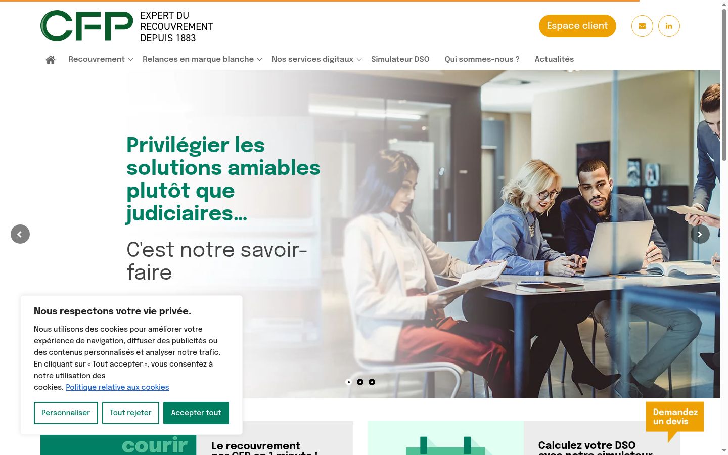 Screenshot tal-banner tal-kunsens muri qabel kwalunkwe interazzjoni