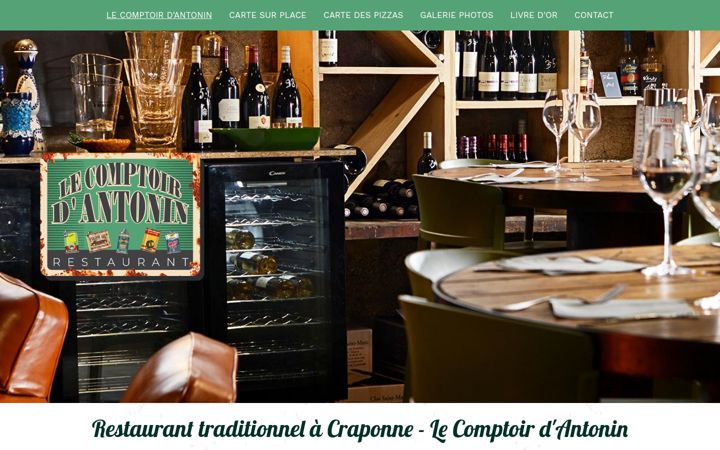 Screenshot ta' comptoirantonin.fr