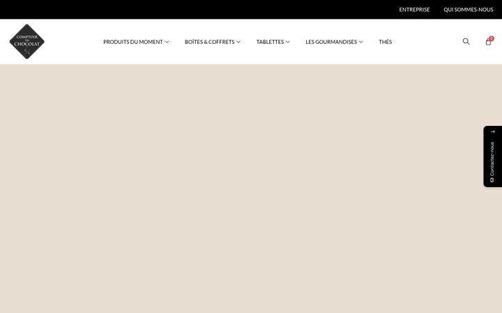 Captura de ecrã de comptoirduchocolat.fr