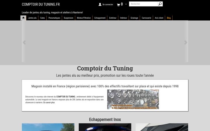 Screenshot of comptoirdutuning.fr