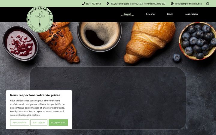 Képernyőkép: comptoirfraicheur.ca