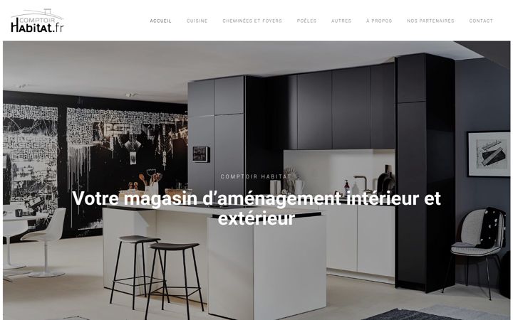 Screenshot of comptoirhabitat.fr
