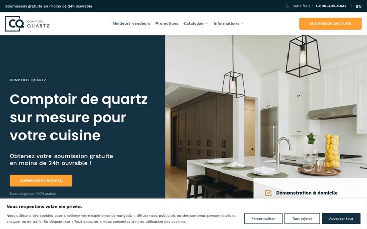 Képernyőkép: comptoirquartz.ca