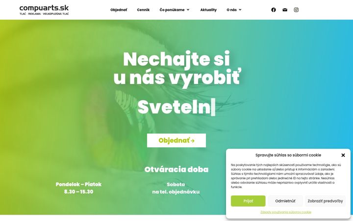 Screenshot of compuarts.sk