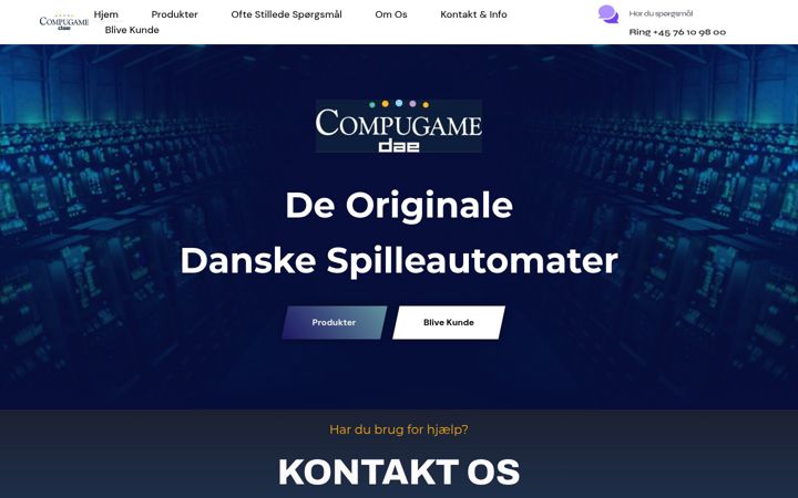 Screenshot of compugamedae.dk