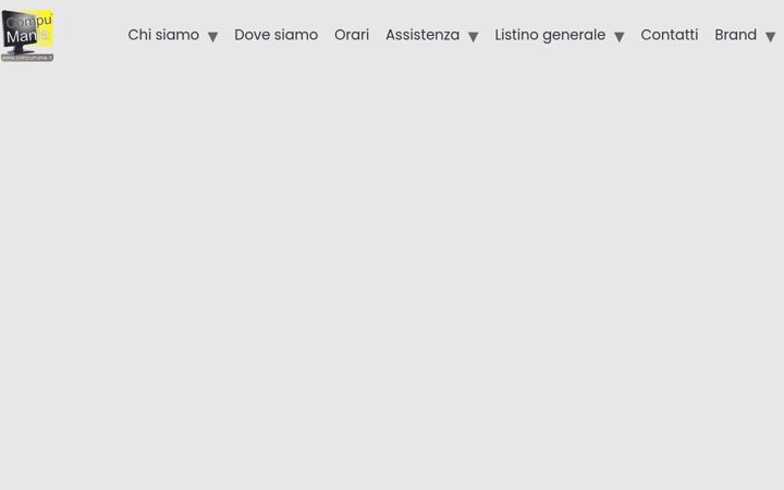 Screenshot of compumania.it