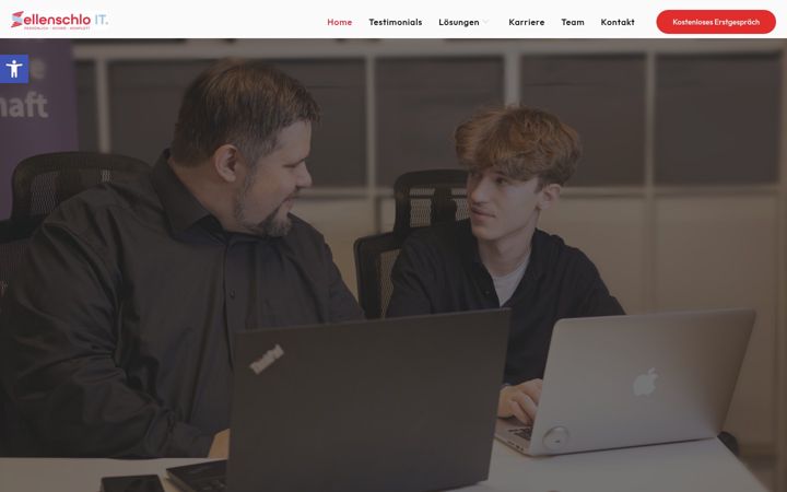 Screenshot of compumi.de