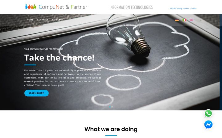Screenshot of compunet-it.com