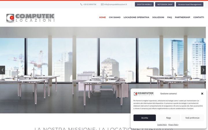 Screenshot of computeklocazioni.it