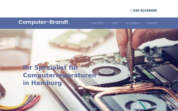 Screenshot of computer-brandt.de