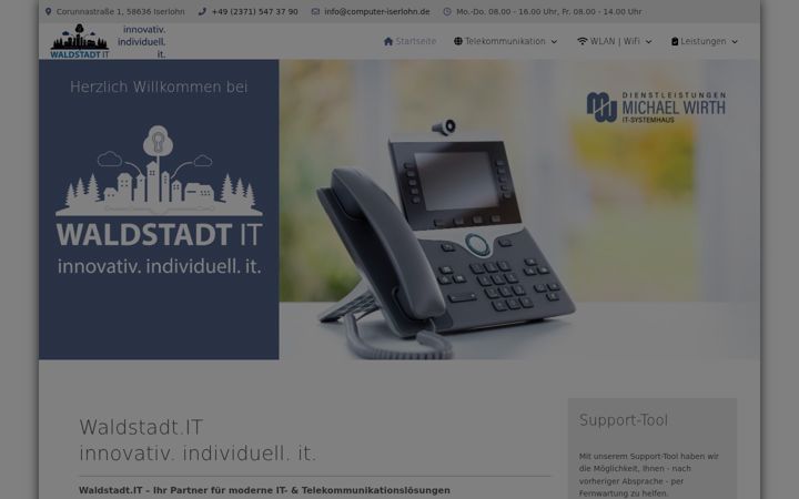 Screenshot of computer-iserlohn.de