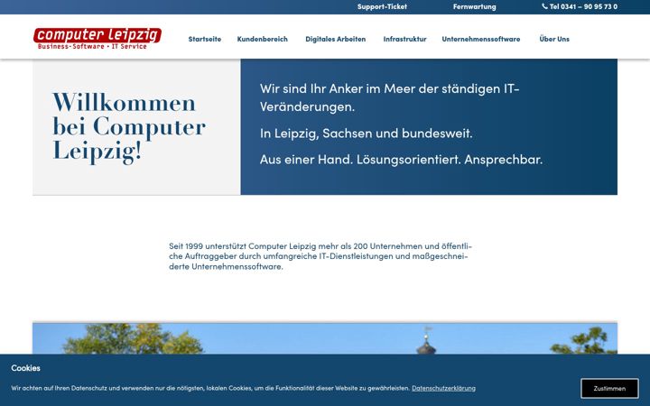 Screenshot of computer-leipzig.com