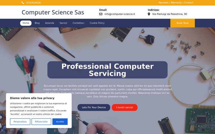Screenshot of computer-science.it