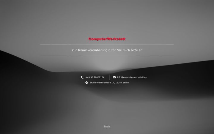 Screenshot of computer-werkstatt.eu