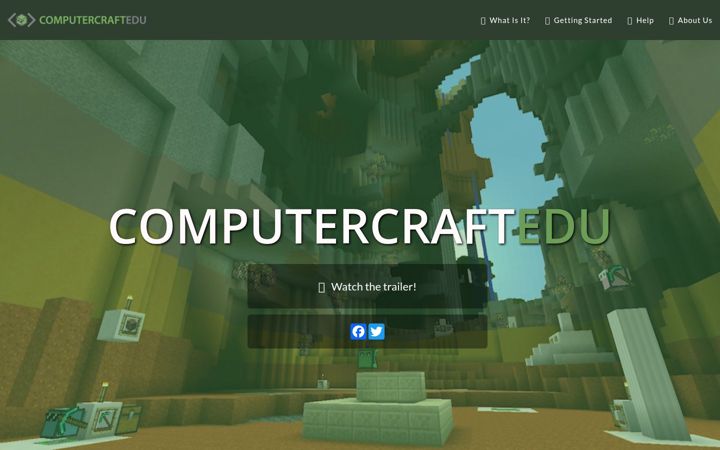 Screenshot of computercraftedu.com