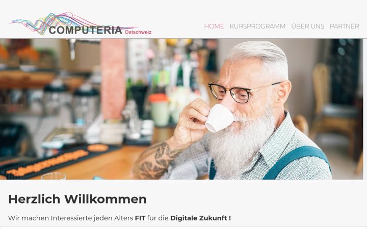 Screenshot of computeria-appenzell.ch