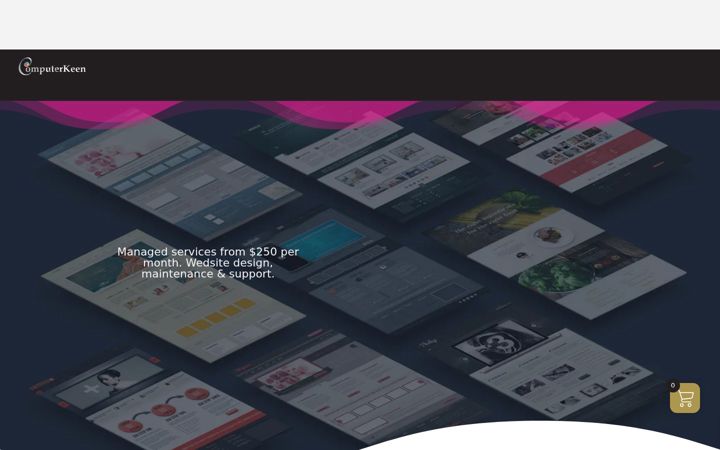 Screenshot of computerkeen.com