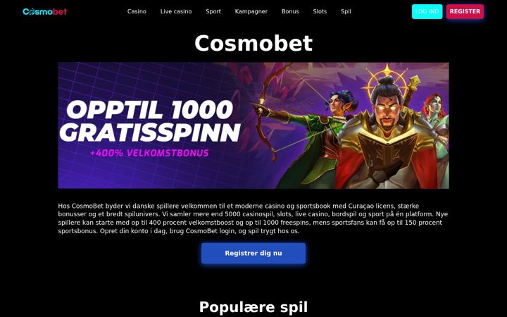 Screenshot of computerklubben.dk