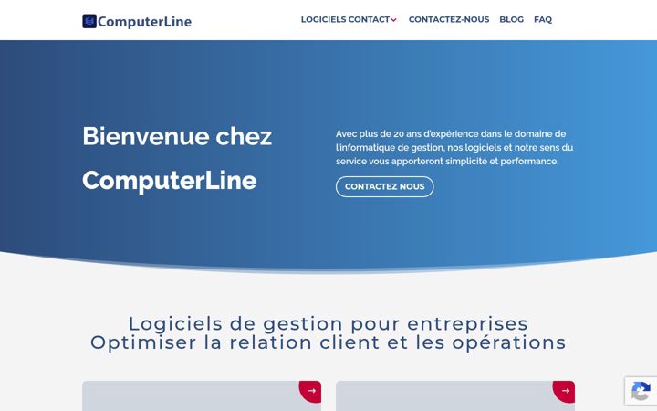 Captura de ecrã de computerline.fr