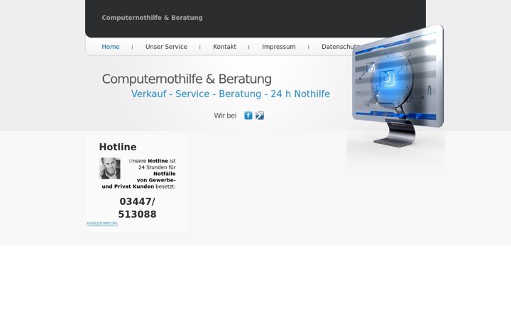 Screenshot of computernothilfe.net