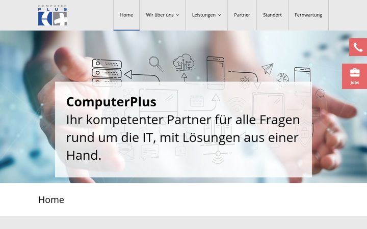 Screenshot of computerplus.de