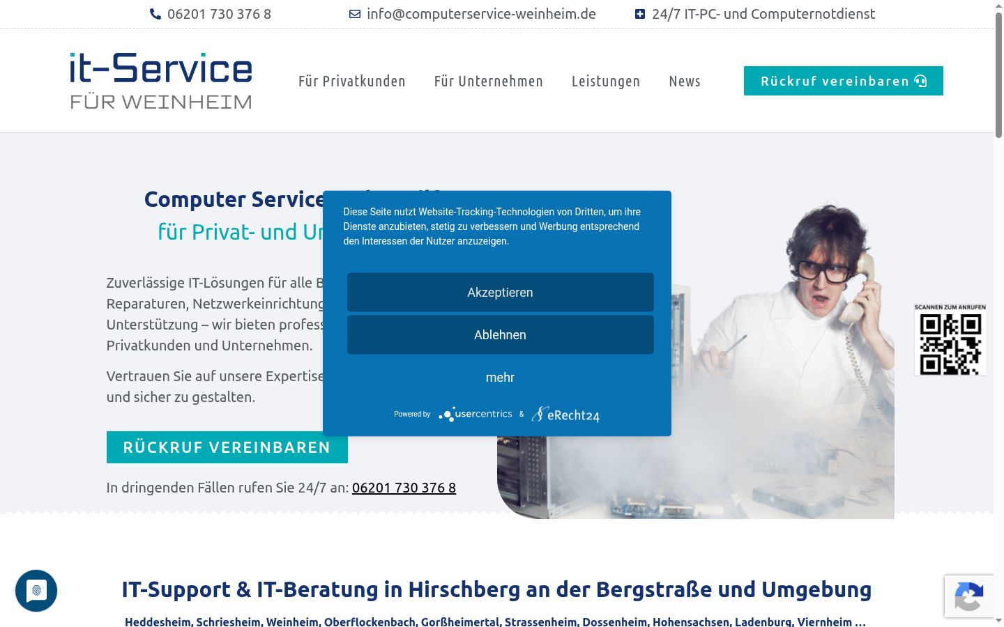 Sutikimo reklamjuostės, rodytos prieš bet kokią sąveiką, ekrano kopija