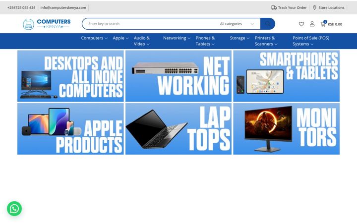 Screenshot of computerskenya.com