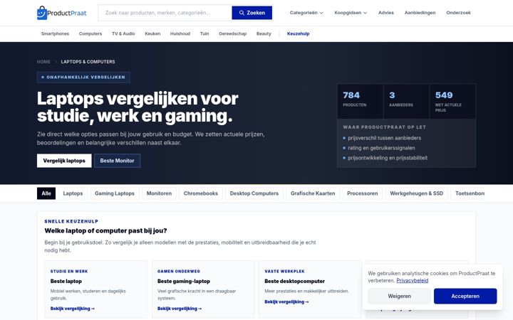 Screenshot of computerstartgids.nl