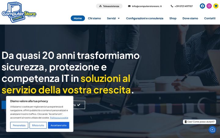 Screenshot of computerstoresnc.it