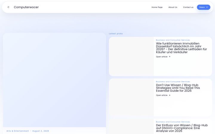 Screenshot of computerwocer.de