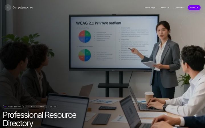 Screenshot of computerwoches.de