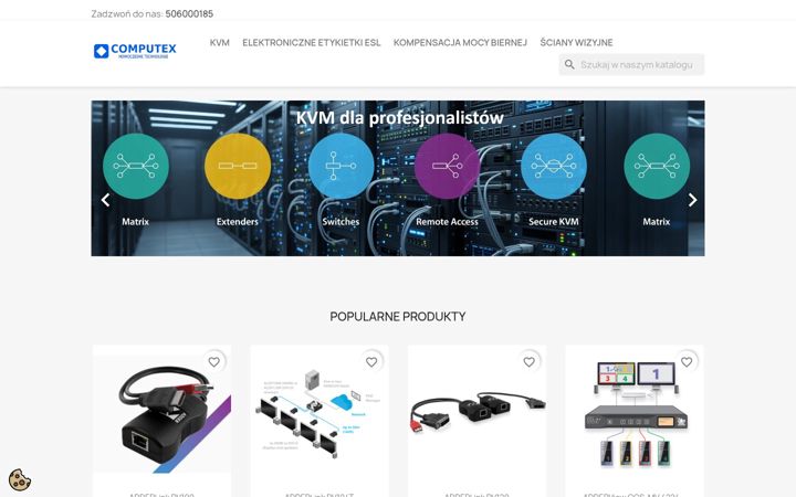Screenshot of computex.pl
