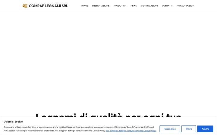 Screenshot of comraflegnami.it